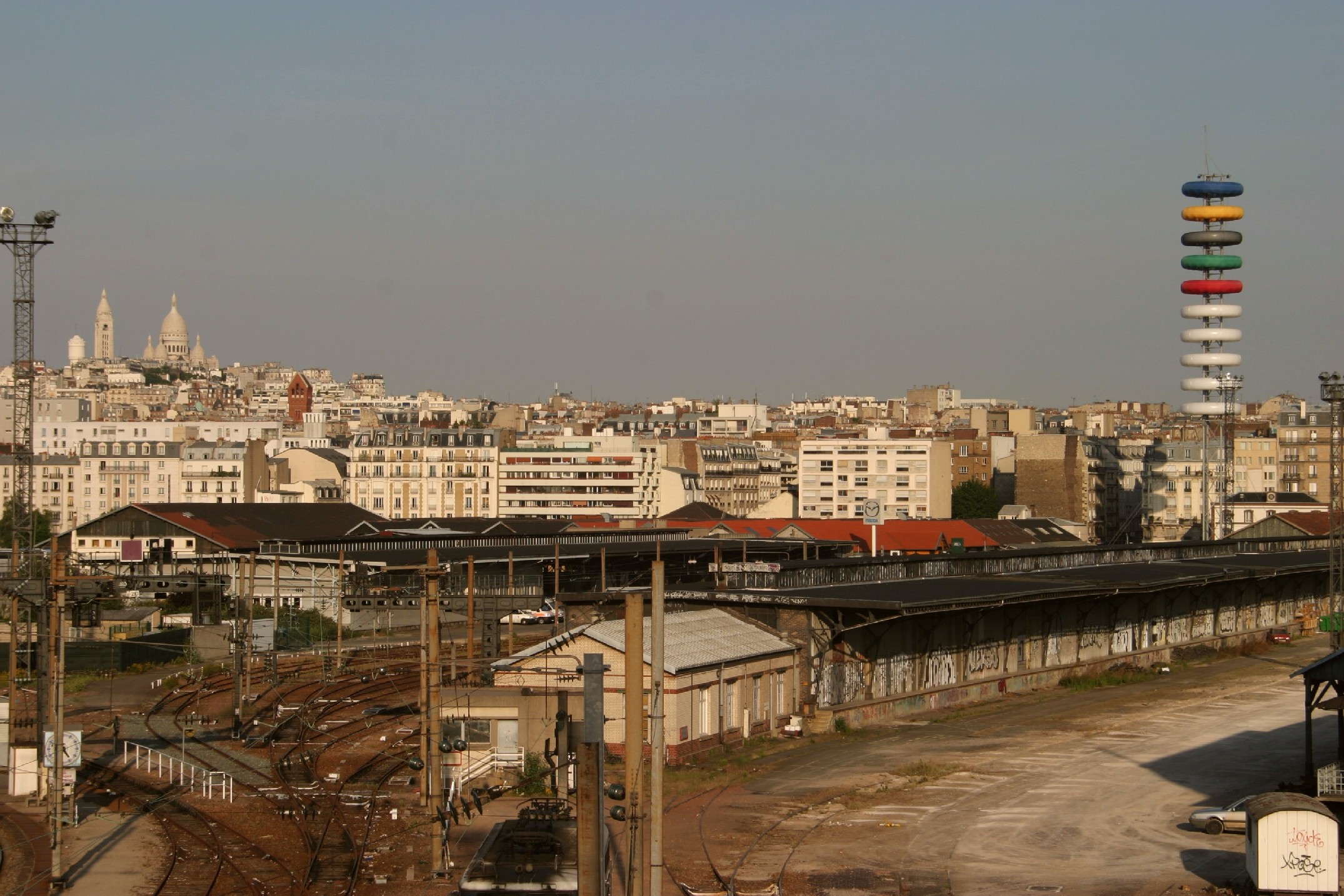 Clichy Batignolles avec le SacreCoeur