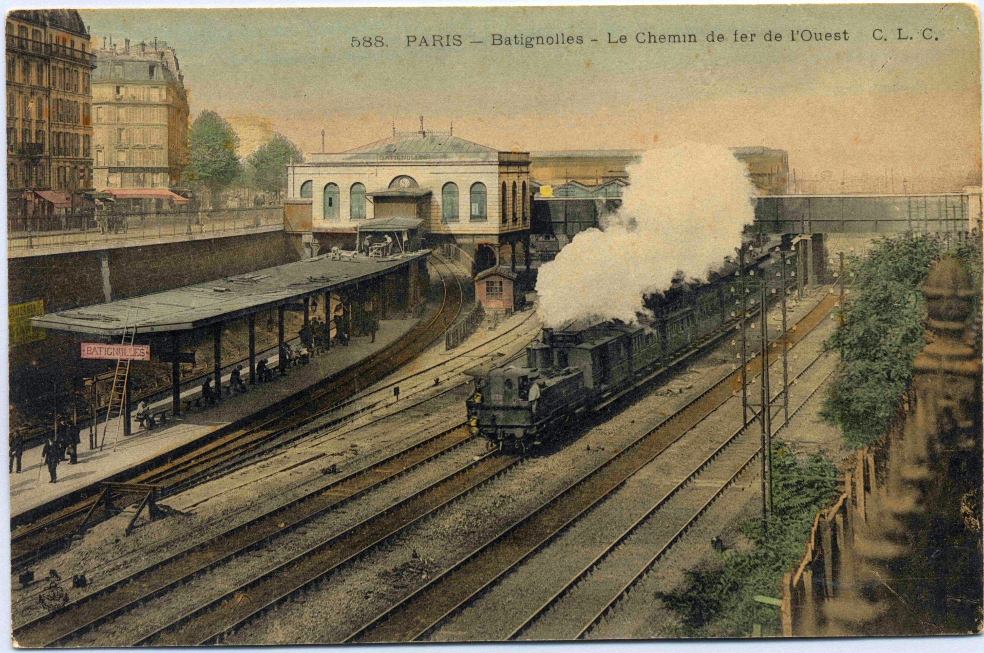 Paris Batignolles Le Chemin de fer de l Ouest