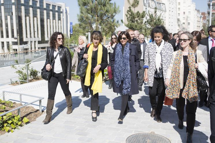 Inauguration par Anne Hidalgo