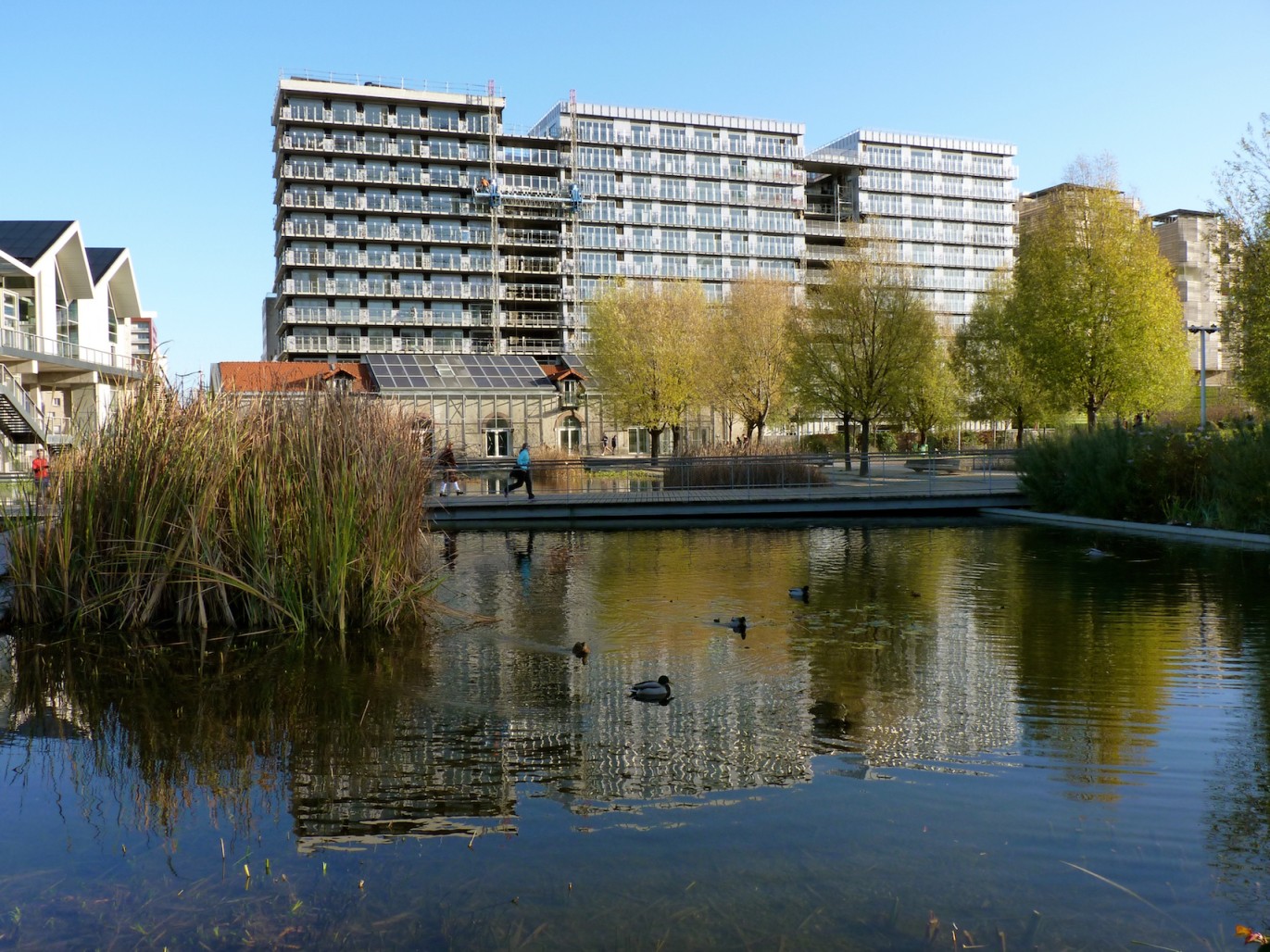 La résidence Parc 17 rue Bernard Buffet.