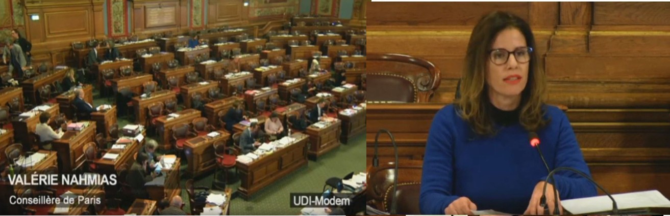Conseil de Paris - Valérie Nahmias.