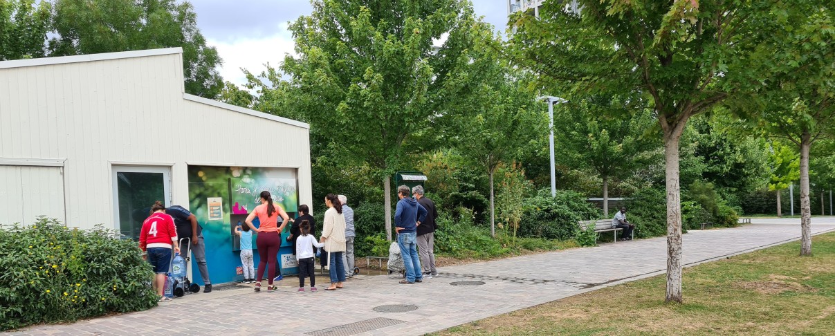 Le parc Martin Luther-King.