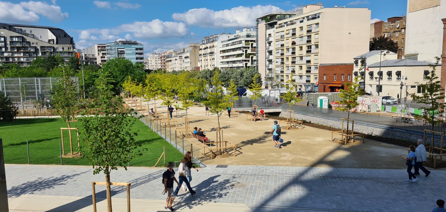 Promenade parc MLK.