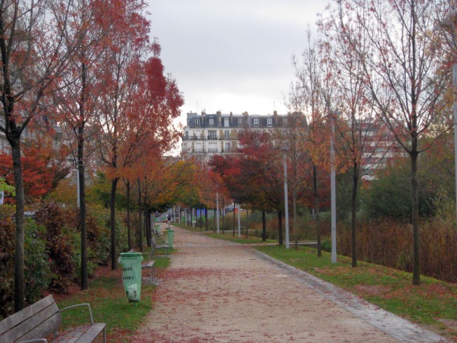 L'automne dans Les Batignolles