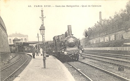 Locomotives aux Batignolles