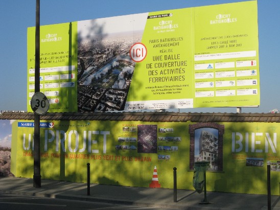 Batignolles : marketing du betonnage