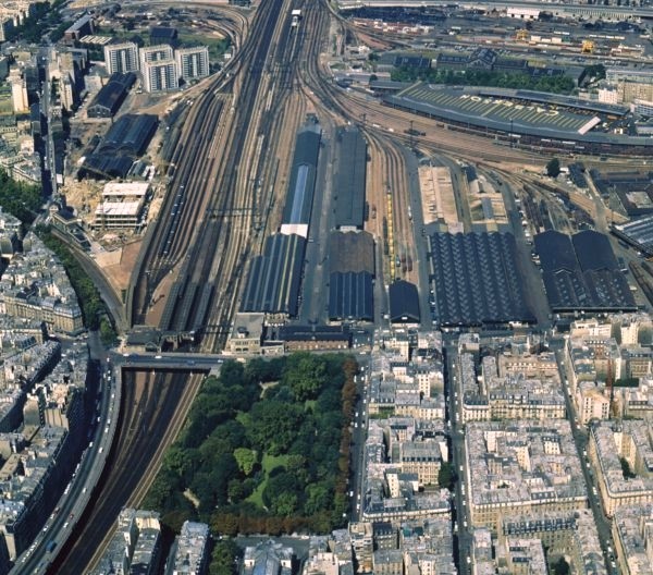 Les Batignolles en l an 2000 avant les travaux.