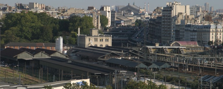 Gare de marchandises des Batignolles en septembre 2007
