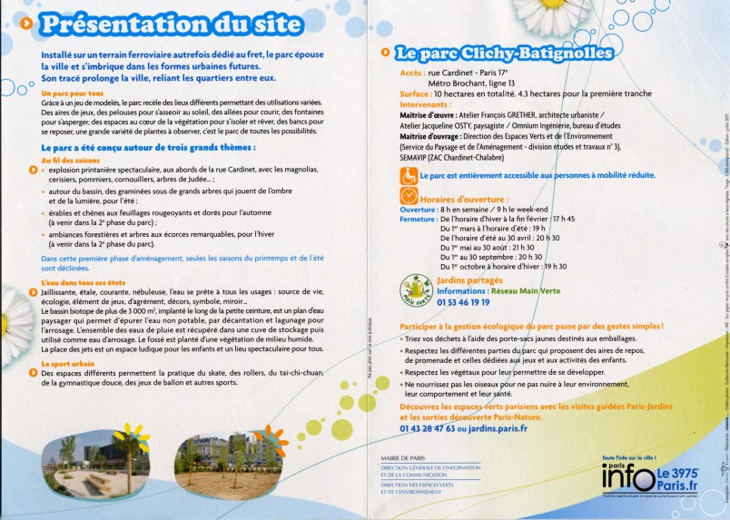 Documentation de la Mairie de Paris