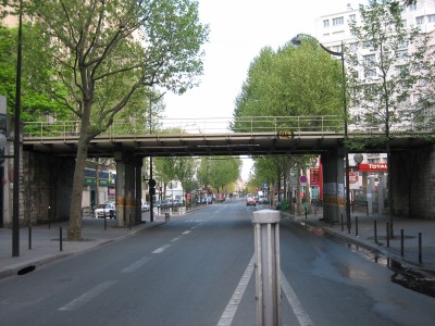 Petite ceinture Nord Pont avenue de Clichy