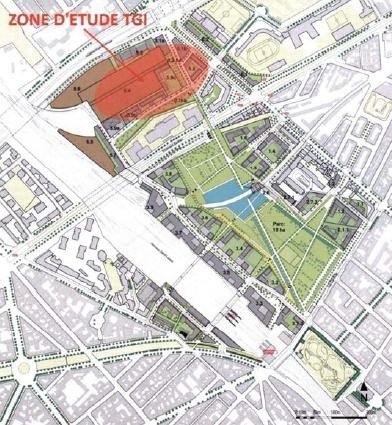 L'implantation du Tribunal de grande instance de Paris (TGI) est &agrave; l'&eacute;tude.