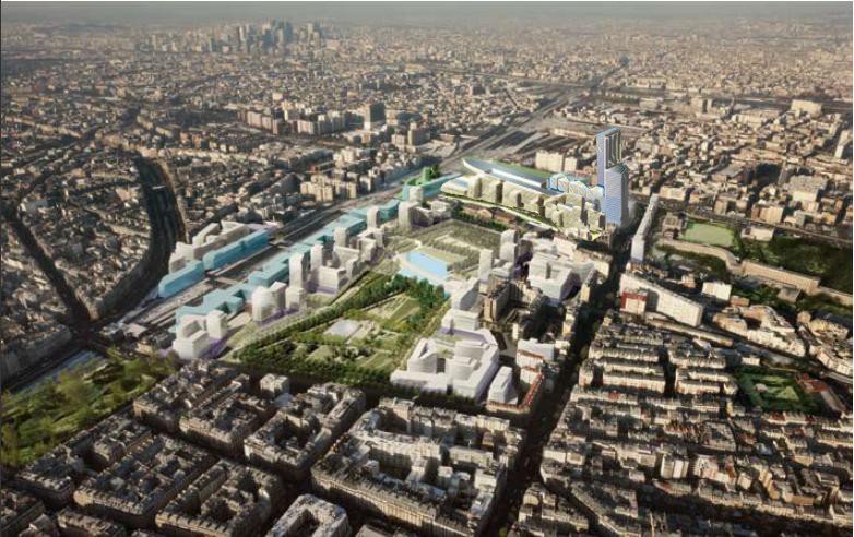 Les Batignolles. Urbanisme possible en 2016