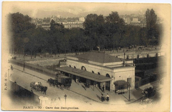 Paris    Gare des Batignolles