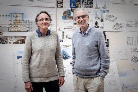 avril 2018 Bernard Plattner et Renzo Piano