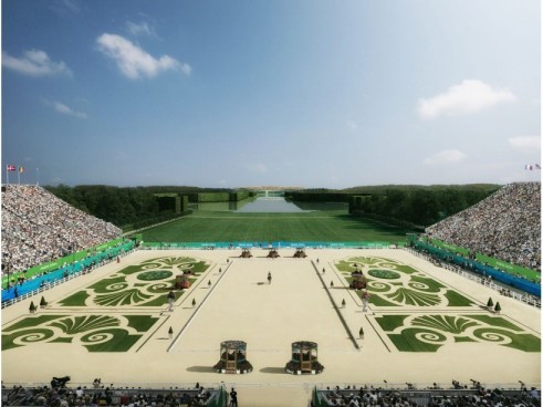 Equitation  Versailles pour les JO Paris 2024