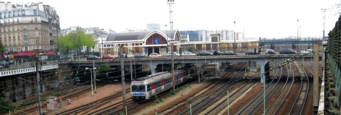 La gare du Pont Cardinet